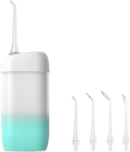 JYYBN O recém -sem fio Limpador de dentes de fluxo de água sem fio, Recarregável de água de irrigador oral de dentes