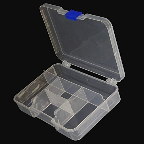 Caixa de armazenamento de componentes pp bettomshin 5.71 x 3,94 x 1,26 polegada Organizador de plástico contêiner 5