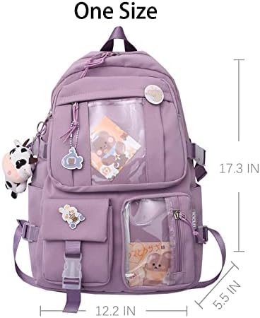 KVCEZXU Backpack Cool for Girls Backpacks de viagem de moda fofa Backpack para estudantes universitários da escola