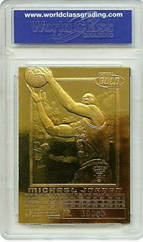 Merrick Mint Michael Jordan 1996-97 Credenciais ex-2000 WCG-GEM MT 10 Refractor H23 KT Cartão de ouro!