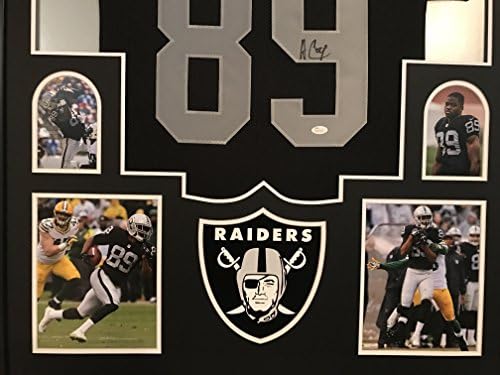 Amari Cooper autografou a JSA Coa Autografada emoldurada Oakland Raiders