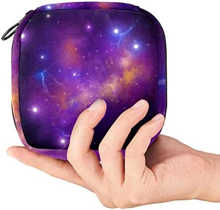 Bolsa de armazenamento de guardanapos sanitários de Oryuekan, bolsas de zíper menstrual reutilizável portátil, bolsa de armazenamento