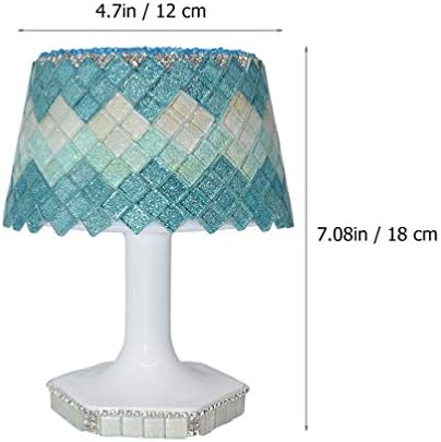 Excely Lantern Night Night Light 1 Set Crianças Bedroom Berçário Mosaico Night Night Light Girl Girl Boy