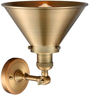 Inovações 203-BB-M10-BB 1 Armazra leve, Brass escovadas