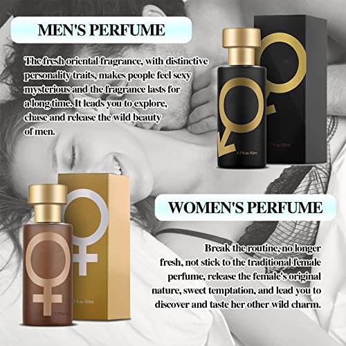 Hzvuvee 2023 Novo atrair seu perfume para homens, atrair seu perfume, perfume romântico de glitter de feromônio, atrair seus