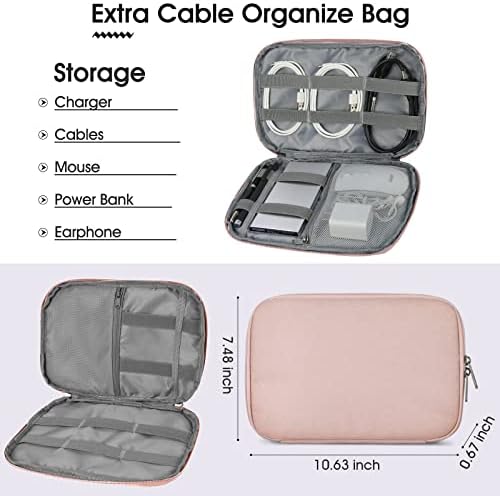 Bolsa de laptop Lubardy 15,6 polegadas para homens Men Men ombro com cabo Organizar bolsa de laptop à prova d'água Caso Braomcase