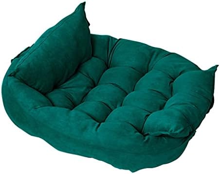 N/A Multifunction Dobing Square Cushion Sofá Bed de animais de estimação Casa de cachorro macio e mole de fins de uso do canil