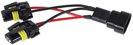 Michigan Motorsports 9005 9006 FIRS SPLITTER UNIVERSAL FIT FIL para o farol da cabeça da cabeça da cabeça 12