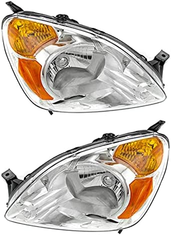 Novo farol rareelétrico compatível com o Honda CR-V LX Sport Utility 2.4L 2002-2004 pelo número da peça 33101-S9A-A01 33101S9AA01