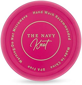 The Navy Knot - Melhor Professor Dos 20 onças Tumbler - Mosco de vinho isolado de aço inoxidável - Caneca de viagem