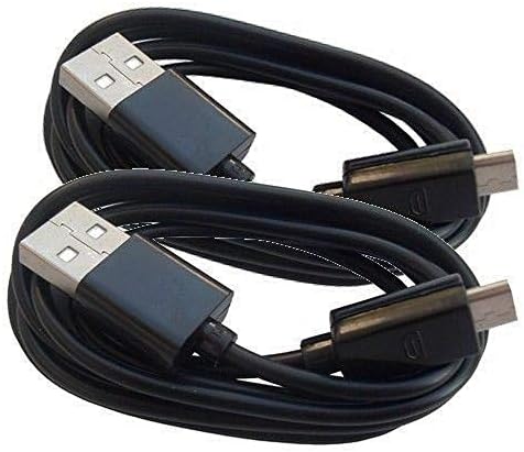 Lote de 2pcs 3 pés micro USB carregador de dados de carregamento celular cabo