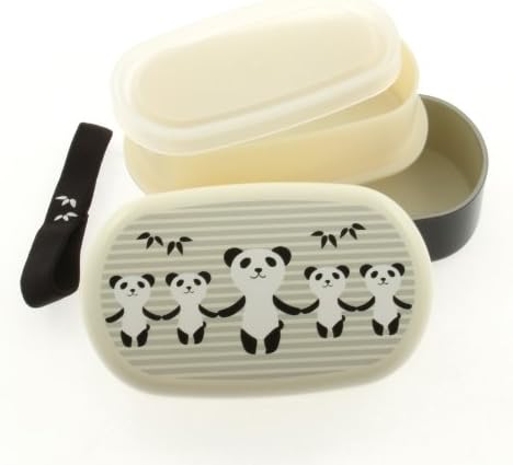 Kotobuki Box Bento Box, cinco pandas felizes