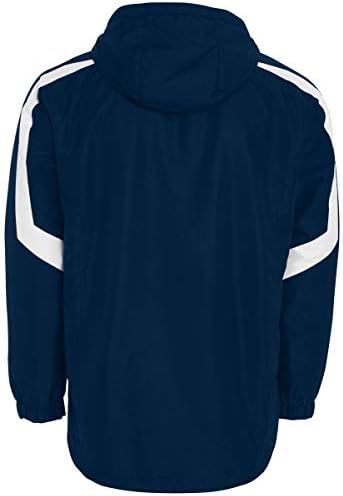 Augusta Sportswear Men's Standard 229059, Marinha/Branca, Média