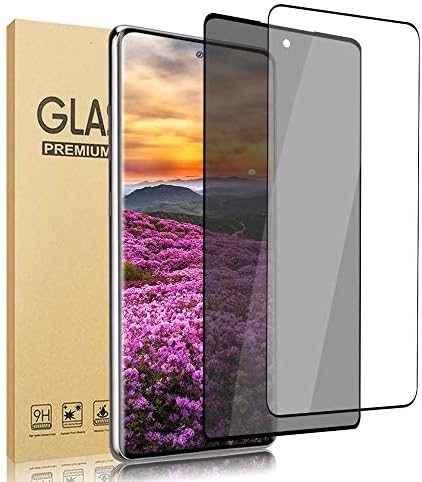 Letang [2-Pack] Galaxy S21 Plus Screen Protector, Privacy/HD Tempered Glass Film [sem bolha] [dureza 9H] [resistente ao arranhão]