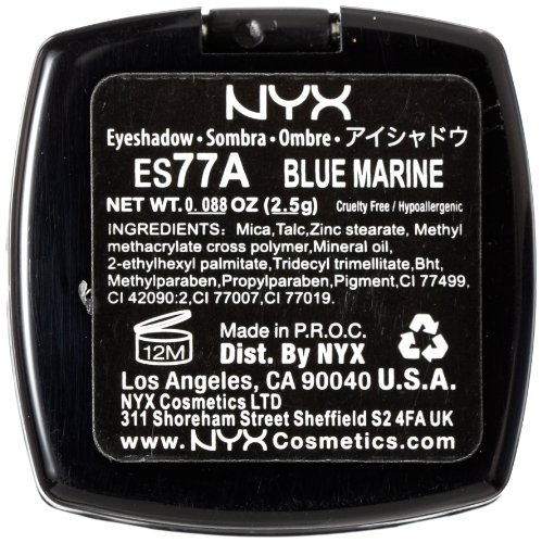 NYX Professional Makeup Single Shadow, Smokey Mountain, 2,4 g