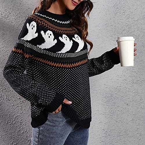 Sweaters de malha de outono de Fzylqy Women 2022