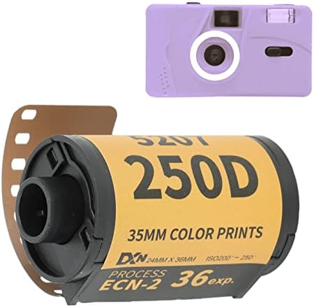 Impressões coloridas, filme de impressão colorida 200-250 graus Sensibilidade à luz de 35 mm de alta saturação profissional