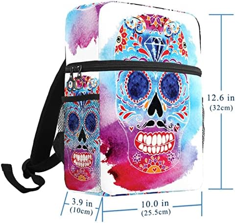 Mochila laptop VBFOFBV, mochila elegante de mochila de mochila casual bolsa de ombro para homens, açucareiro retro mexicano