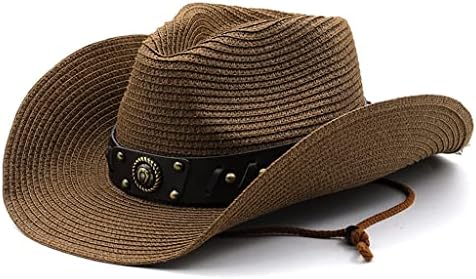 N/A Sun Hat Cap boné masculino Capinho da praia Jazz Cap boné Viajar chapéu de cowboy ocidental