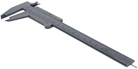 PALIPERAÇÃO UTOOLMART Vernier 150mm / 5,9 polegadas Ferramenta de medição de plástico para medições de precisão fora da profundidade