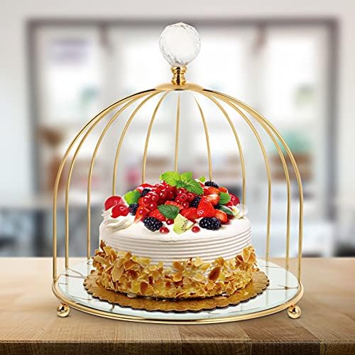 Besportble Stand Stand Plate Fruit Plate Cupcake Metal Stand Bird Gage Stand Stand Stand Cupcake Display Plate para casamento