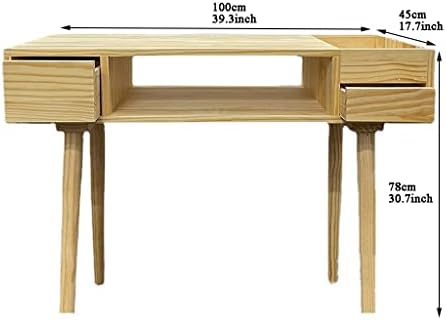 NIZAME Soll Wood Nail Desk Single e Double Manicure Table com gaveta Grooved multifuncional Manicure Double Manicure Desk for