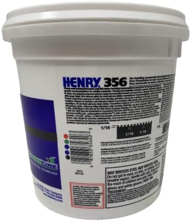 WW Henry Company 356-040 Ardex/Henry-12073-1 GALON ARDEX LP 12073 GAL 356 FLR adesivo