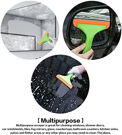 Janela de rodo de silicone Squeegee de chuveiro, rodo de silicone super flexível, rodo de vidro do chuveiro, palheta de