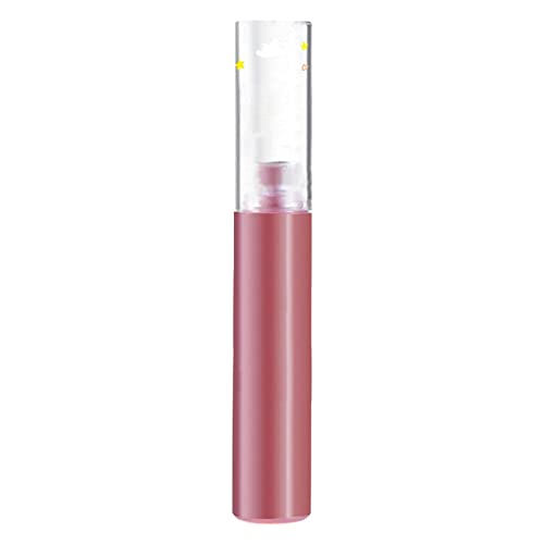 NPKGVia Water névoa Lip Lip Water Sensing sem esmalte lábio de óleo rosa cor 6 colorido batom hidratante de 2,5 ml de brilho
