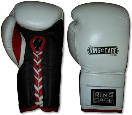 Luvas de boxe de luxo de luxo-LACE-UP para Muay Thai, MMA, Kickboxing, Boxing