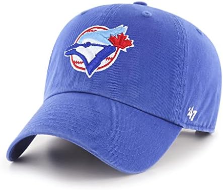 Toronto Blue Jays Cooperstown Collection 1977 Limpe o chapéu ajustável - Tamanho único