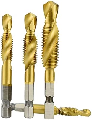 Faça uma broca da indústria de madeira bit 7-pacote Bits M3-M12 Bits de combinação de métrica de madeira