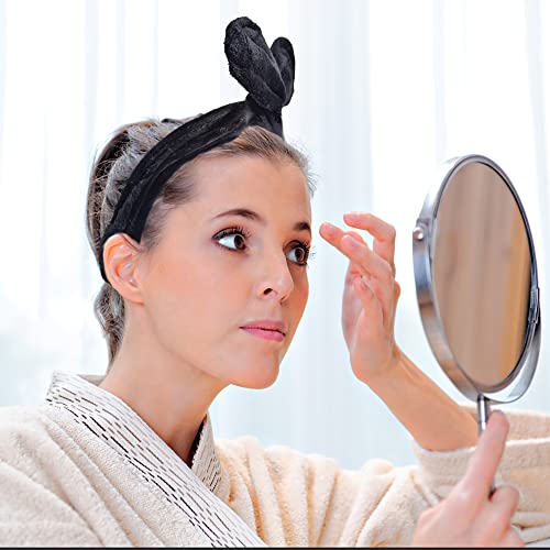 Nogcig Banding para lavar o rosto ， faixa de toalha ajustável para mulheres para mulheres ， Banda de cabelo para lavar maquiagem