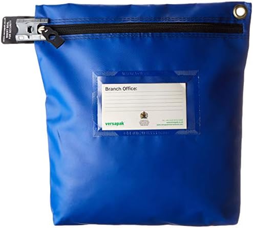 Versapak Medium Secure Cash Bag - Blue