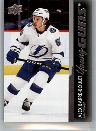 2021-22 Deck superior 241 Alex Barre-Boulet Young Guns RC Rookie Tampa Bay Lightning Series 1 NHL Hockey Base Trading Card