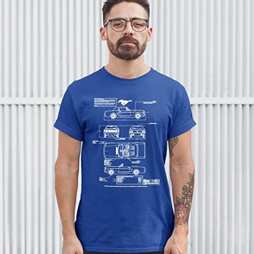 1966 Ford Mustang GT Blueprint T-Shirt