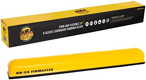 DURA-GOLD PRO SERIAÇÃO 24 LANDER K-BLOCK Firm & Flex XL Longboard Landing Block Pad com apoio de gancho e loop e almofada de