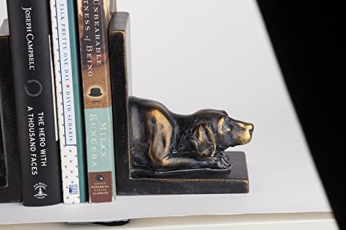 Danya B. DS782 Decor de prateleira de animais decorativos exclusiva - Labrador Dog Bookend.