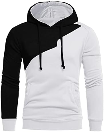 Hoodies de moda e moletons do ADSSDQ, Hike Men de manga longa Caminhada de masculino com capuz de primavera com moletom de primavera