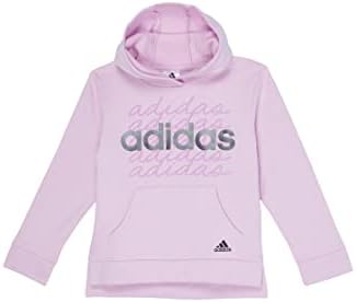 Hoodie de lã de lã de gradiente para meninas da Adidas