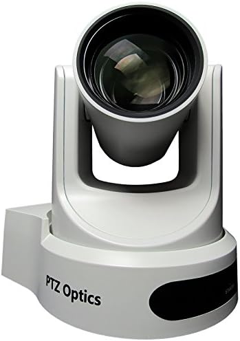 Câmera de interface de dispositivo de rede 12x Ptzoptics 12x, 1080p a 60fps, branco