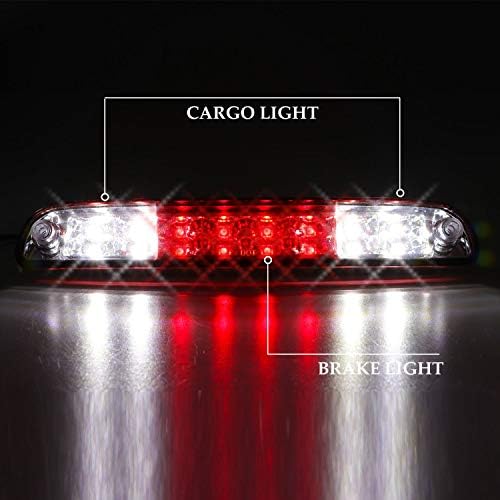 High Mount 3rd Freio Light Line Dual LED Light para Ford Super Duty/Ranger/Mazda B-Series Light Stop Stop Light